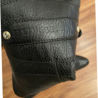 Burberry Stiefel aus Leder in Schwarz