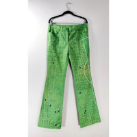 Akris Punto Trousers Cotton in Green
