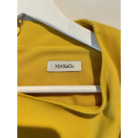 Max & Co Kleid aus Viskose in Gelb
