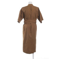 Closed Dress Cotton in Brown