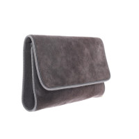 Hugo Boss Clutch Bag Leather in Grey