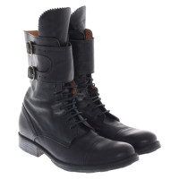 Fiorentini & Baker Stiefeletten aus Leder in Schwarz