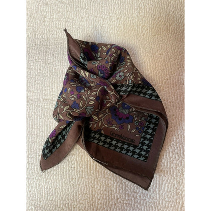 Gianni Versace Scarf/Shawl Silk in Brown