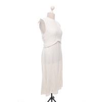 Victoria Beckham Kleid aus Viskose in Creme