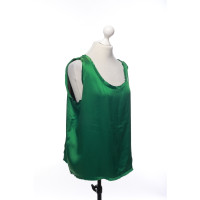 Lanvin Top Silk in Green