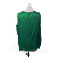 Lanvin Top Silk in Green