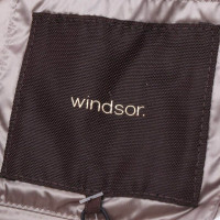 Windsor Jas/Mantel in Zilverachtig