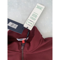 Tommy Hilfiger Vestito in Cotone in Bordeaux