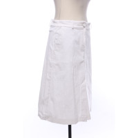 Stefanel Skirt Cotton in White