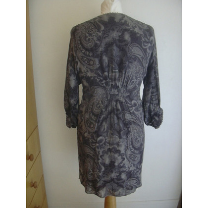 Stefanel Kleid aus Viskose in Grau