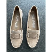 Calvin Klein Slippers/Ballerinas Leather in Beige