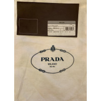 Prada Wedges Leather in Brown