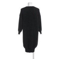 American Vintage Kleid aus Wolle in Schwarz