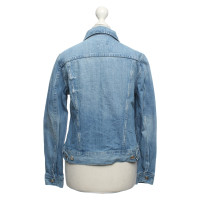 J. Crew Jacket/Coat Cotton in Blue