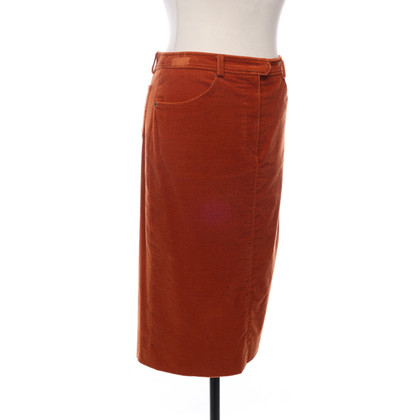 Bogner Skirt Cotton in Orange