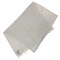 Chanel Schal/Tuch aus Seide in Grau