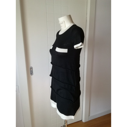 Twin Set Simona Barbieri Dress Wool in Black