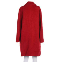 Marc Cain Jas/Mantel Wol in Rood
