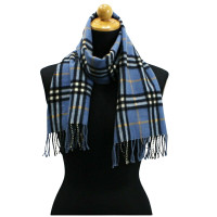 Burberry Echarpe/Foulard en Laine en Bleu