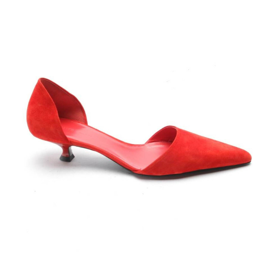 Khaite Pumps/Peeptoes Leather in Red
