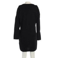 Armani Jeans Kleid aus Wolle in Schwarz