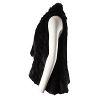 Alice + Olivia Jacket/Coat Fur in Black