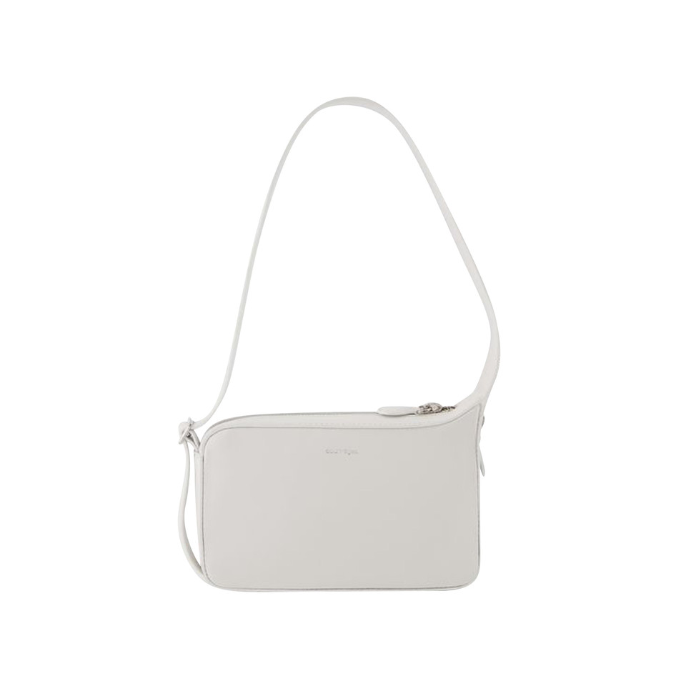 Courrèges Shoulder bag Leather in White