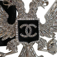 Chanel Patent leather belt with Romanov Eagle