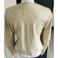 Arma Jacket/Coat Leather in Cream