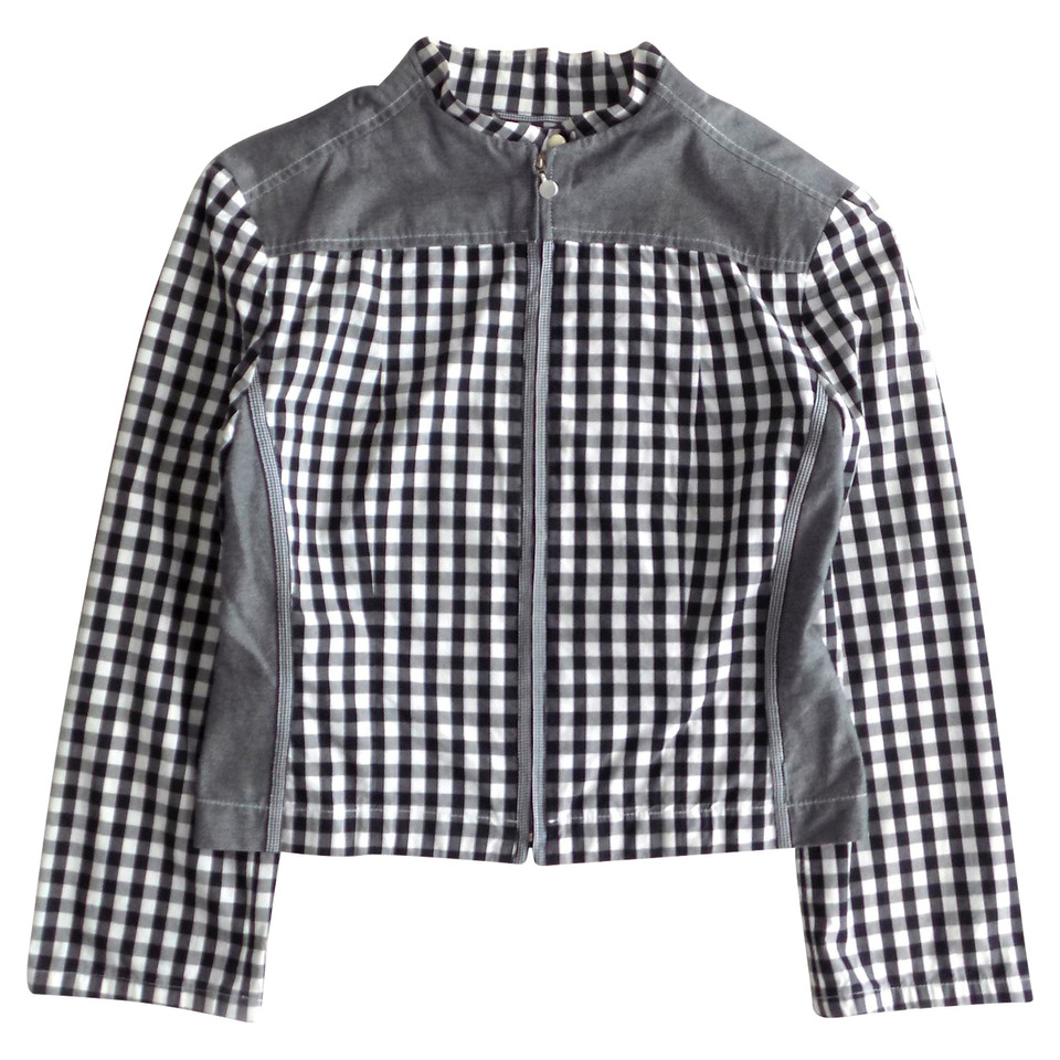Marc Cain Jacket with checked pattern