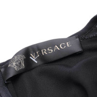 Versace Jurk Viscose in Zwart