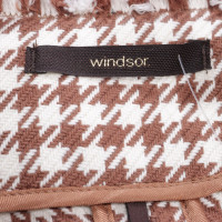 Windsor Jas/Mantel Katoen in Wit