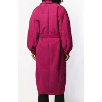 Gianfranco Ferré Jacket/Coat Fur in Pink
