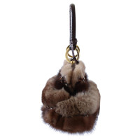Blumarine Handbag with mink / rabbit fur