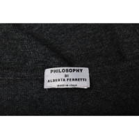 Philosophy Di Alberta Ferretti Top in Grey