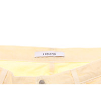 J Brand Trousers Cotton in Yellow