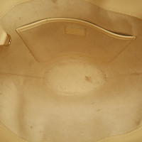 Louis Vuitton Tote Bag aus Leder in Beige