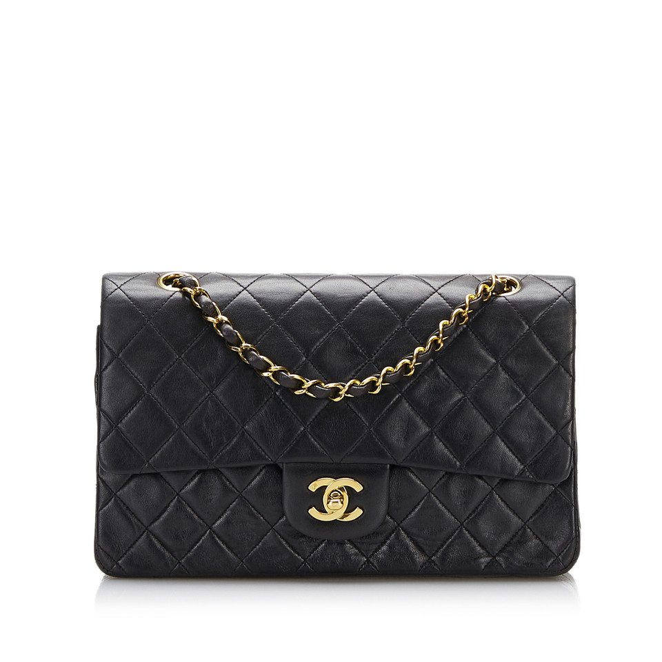 Chanel Sac à bandoulière en Cuir en Noir