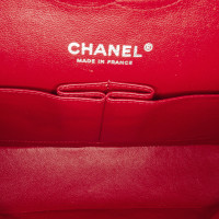 Chanel Sac à bandoulière en Cuir verni en Rouge