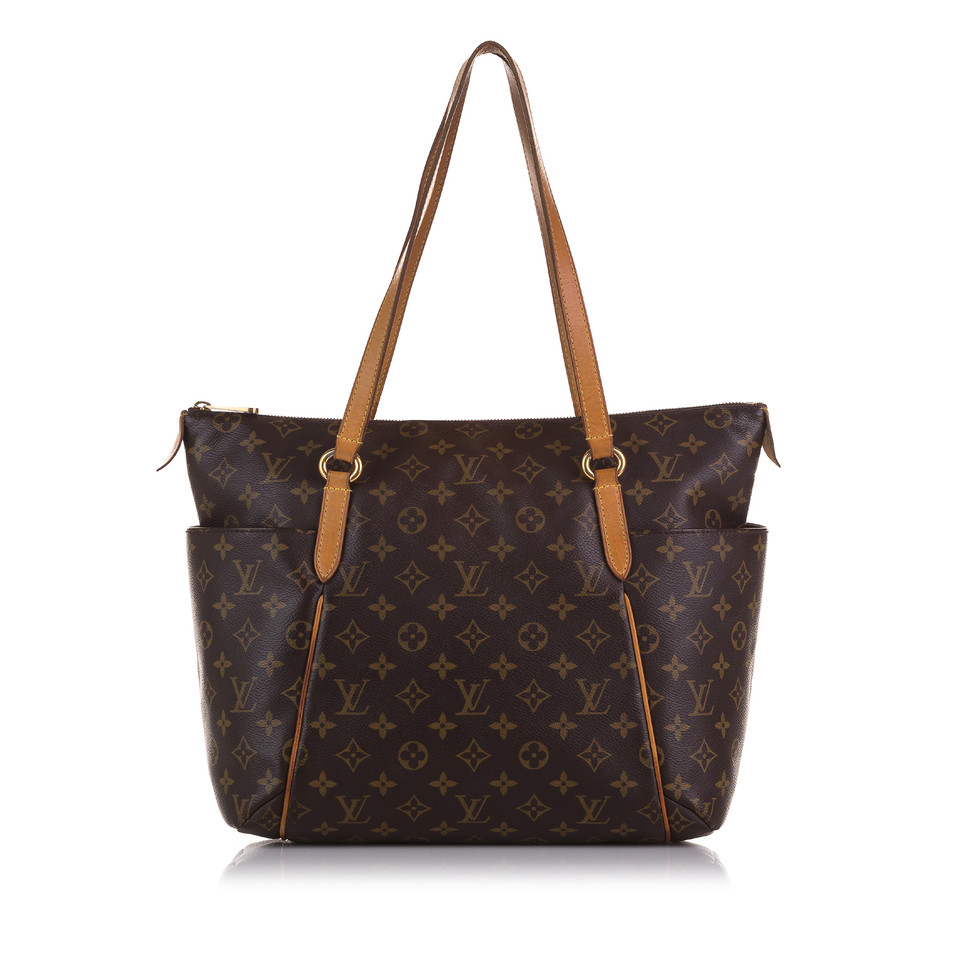 Louis Vuitton Totally MM aus Canvas in Braun