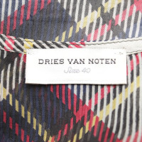 Dries Van Noten top with a colorful pattern