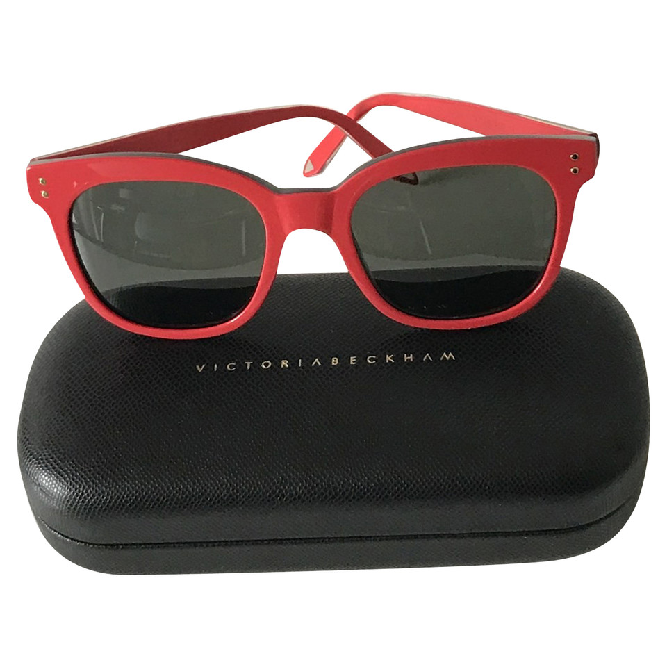 Victoria Beckham Sonnenbrille in Rot