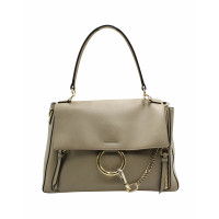 Chloé Faye Bag en Cuir en Gris