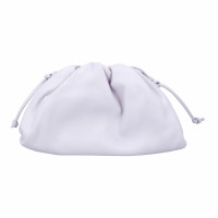 Bottega Veneta Clutch Bag Leather in White
