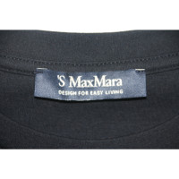 Max Mara Oberteil aus Baumwolle in Blau