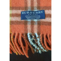 Burberry Echarpe/Foulard en Laine en Orange