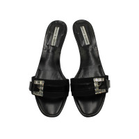 Manolo Blahnik Pumps/Peeptoes Leather in Black