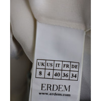 Erdem Top Silk in White