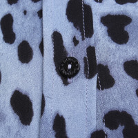 Dolce & Gabbana Bluse mit Leoparden-Muster