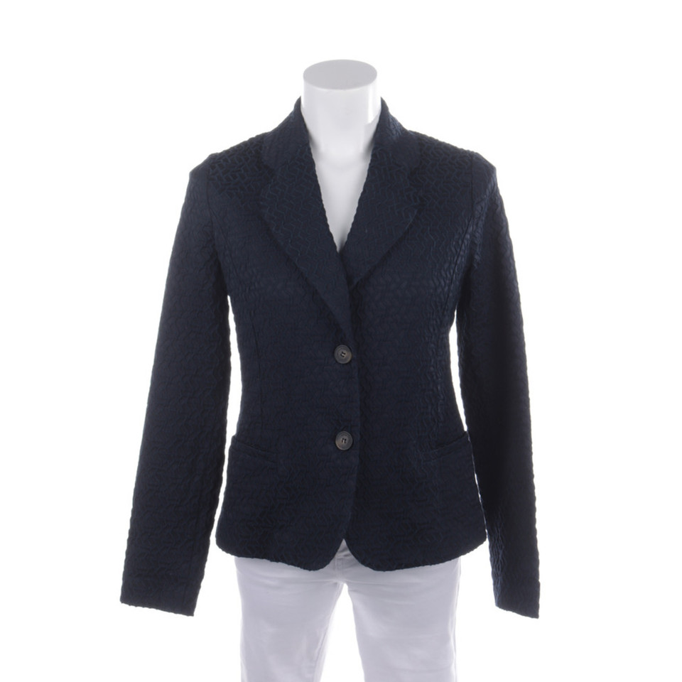 Emporio Armani Jacket/Coat Cotton in Blue